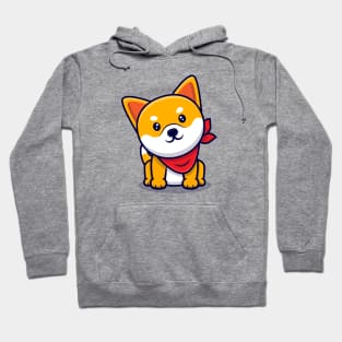 Cute shiba inu bee akita inu shibainu akitainu kawaii Hoodie